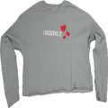 “Deserve It” Cropped Sweatshirt